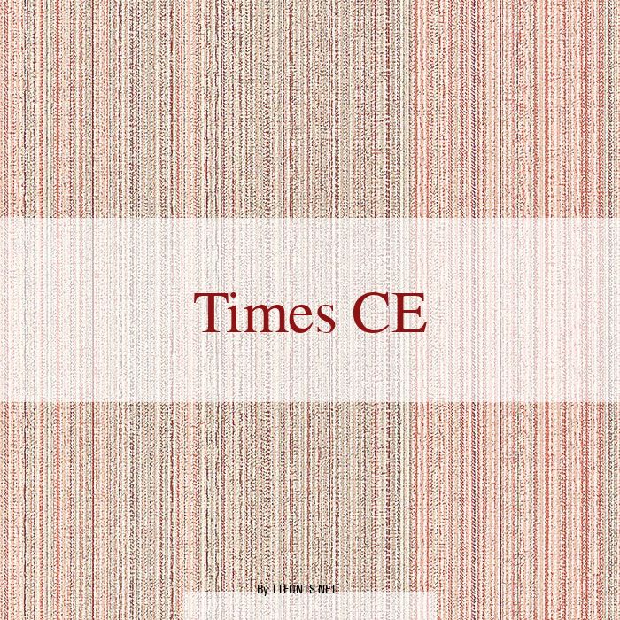 Times CE example